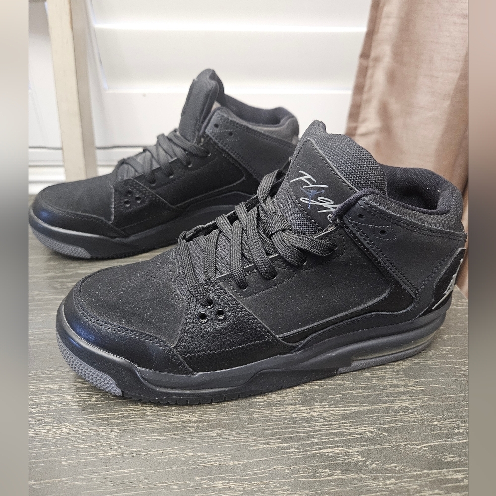 Jordan Kids Black High-Top Sneakers